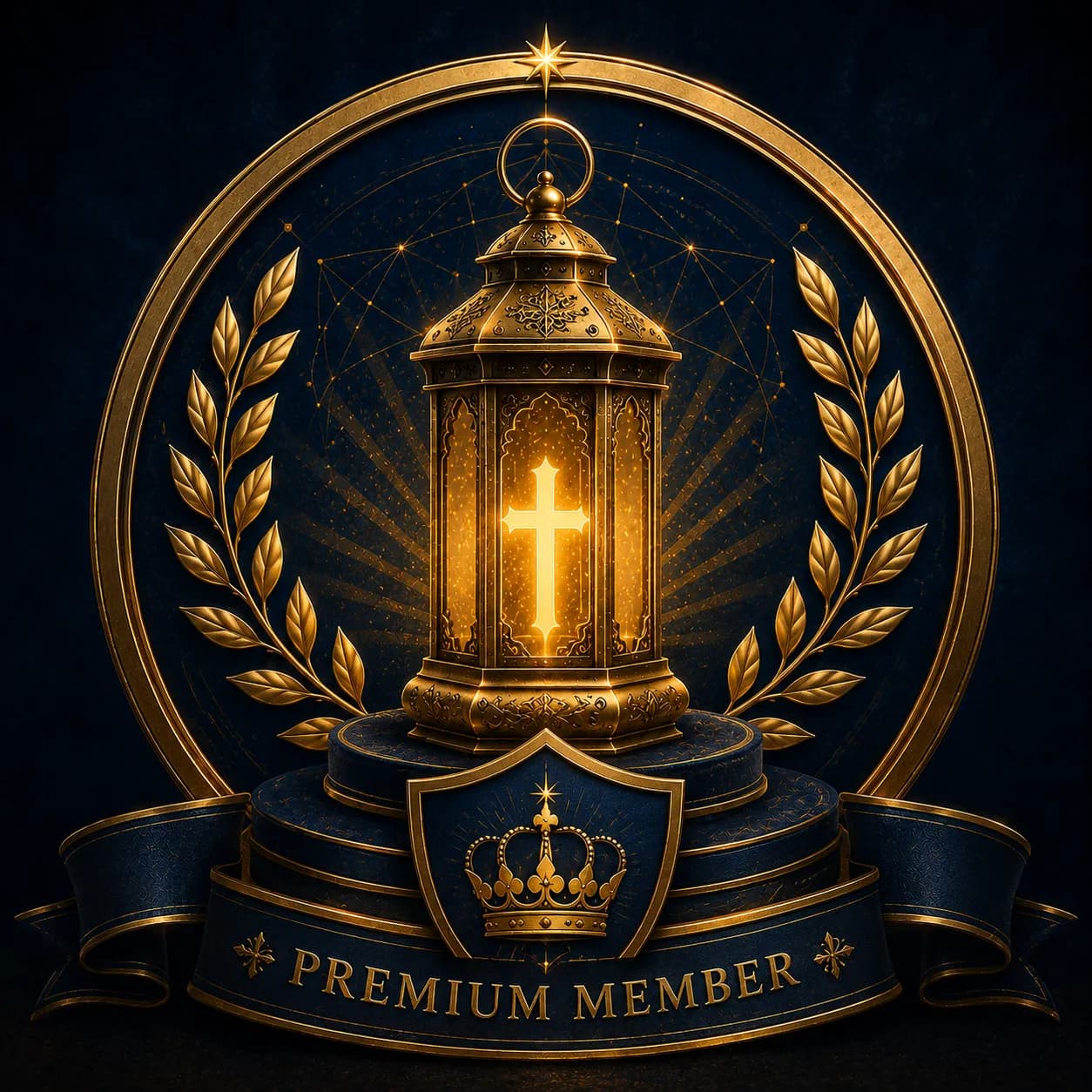 Paid membership artwork for the Order of the Lantern.